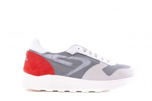 Scarpe Jet Run Grigie / Rosse